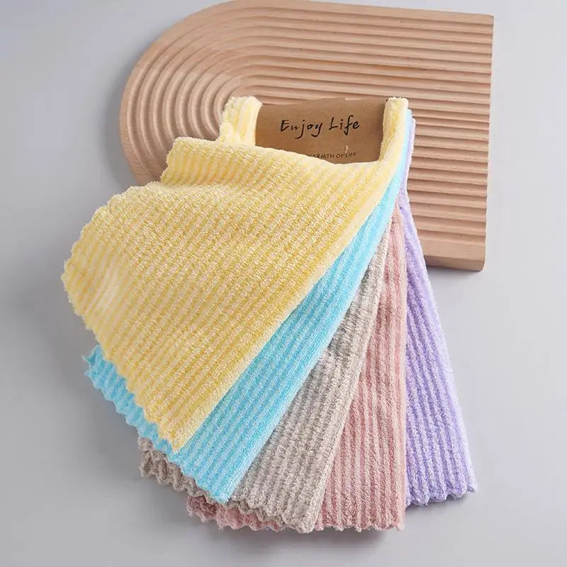 All Cotton Super Absorbent 5PCS Kitchen Cleaning Cloths