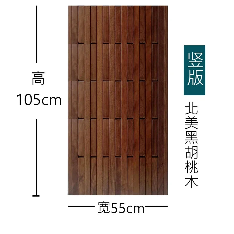 Solid Cherry Wood Wall-Mounted Retractable Coat & Hat Rack