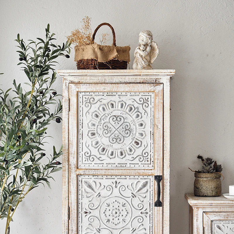 Elegant Trendy Italian Minimalist Luxury Wonen Home Display Cabinet