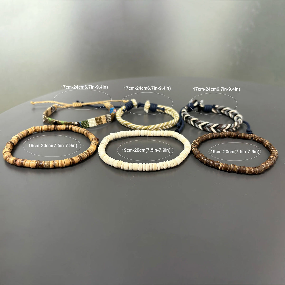 Boho Braided Bracelet Set