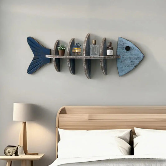 Fishbone Wall Shelf