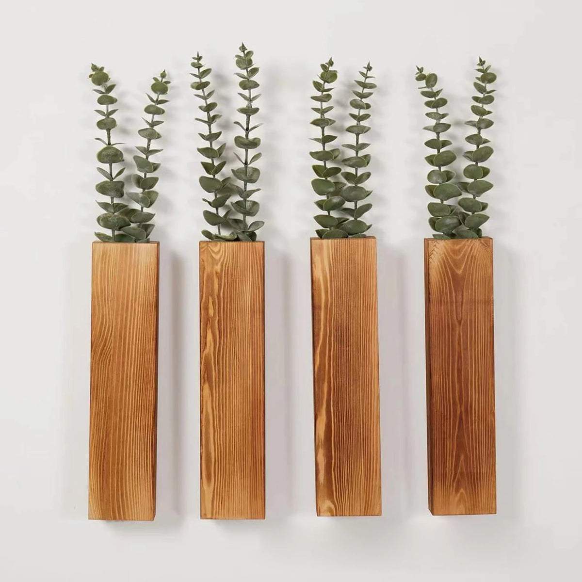 Wooden Wall Planter