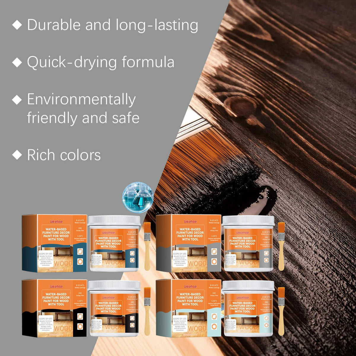 Water-Based Wood Furniture Paint