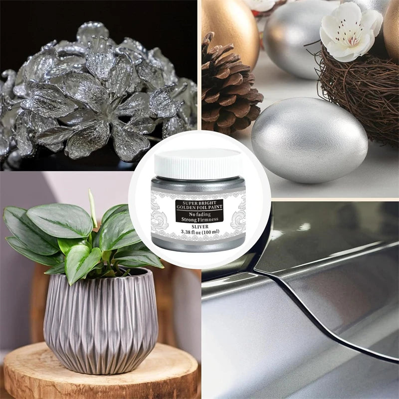Metallic Acrylic Paint 100ml
