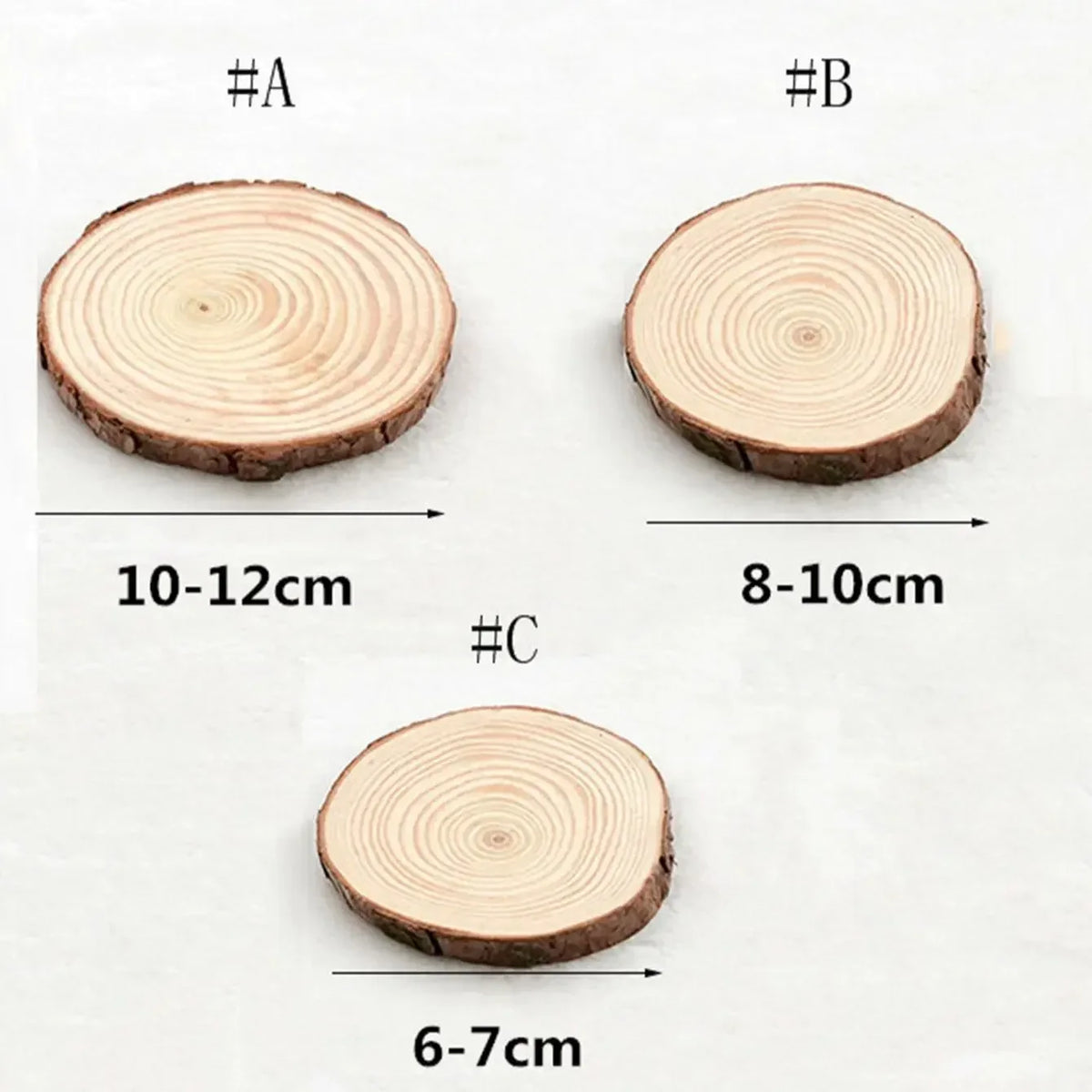 Unfinished Round Wood Slices