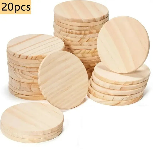 Unfinished Wood Discs for Crafts