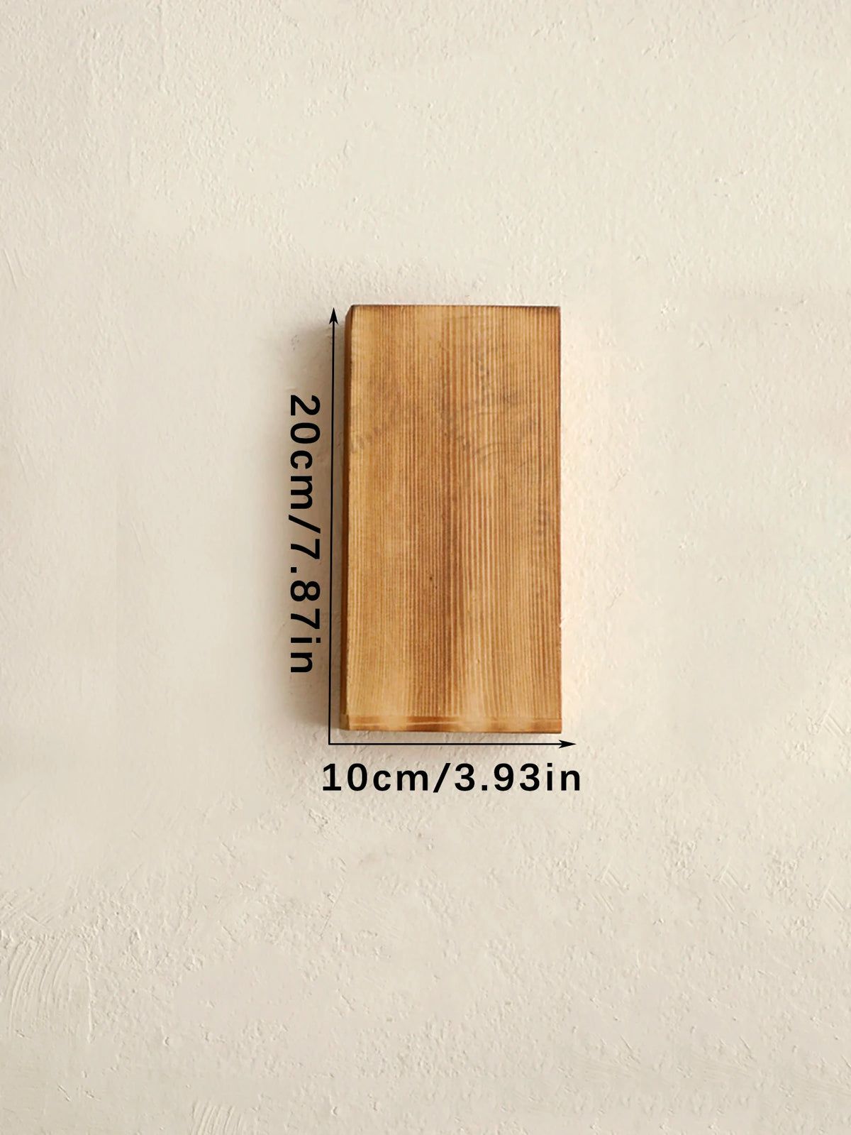 Rustic Wooden Wall-Mounted Vases | Farmhouse Flower Holders for Dried & Faux Botanicals