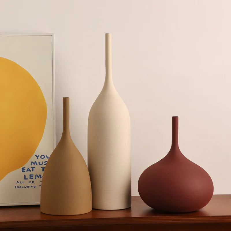 Vintage Brushed Vase