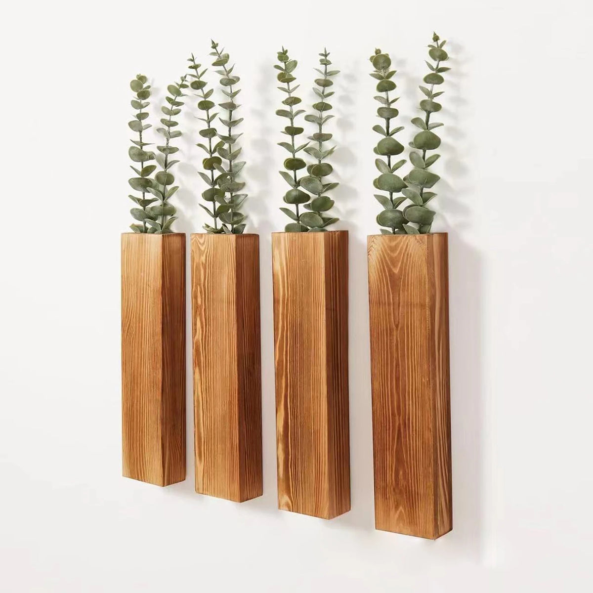 Wooden Wall Planter