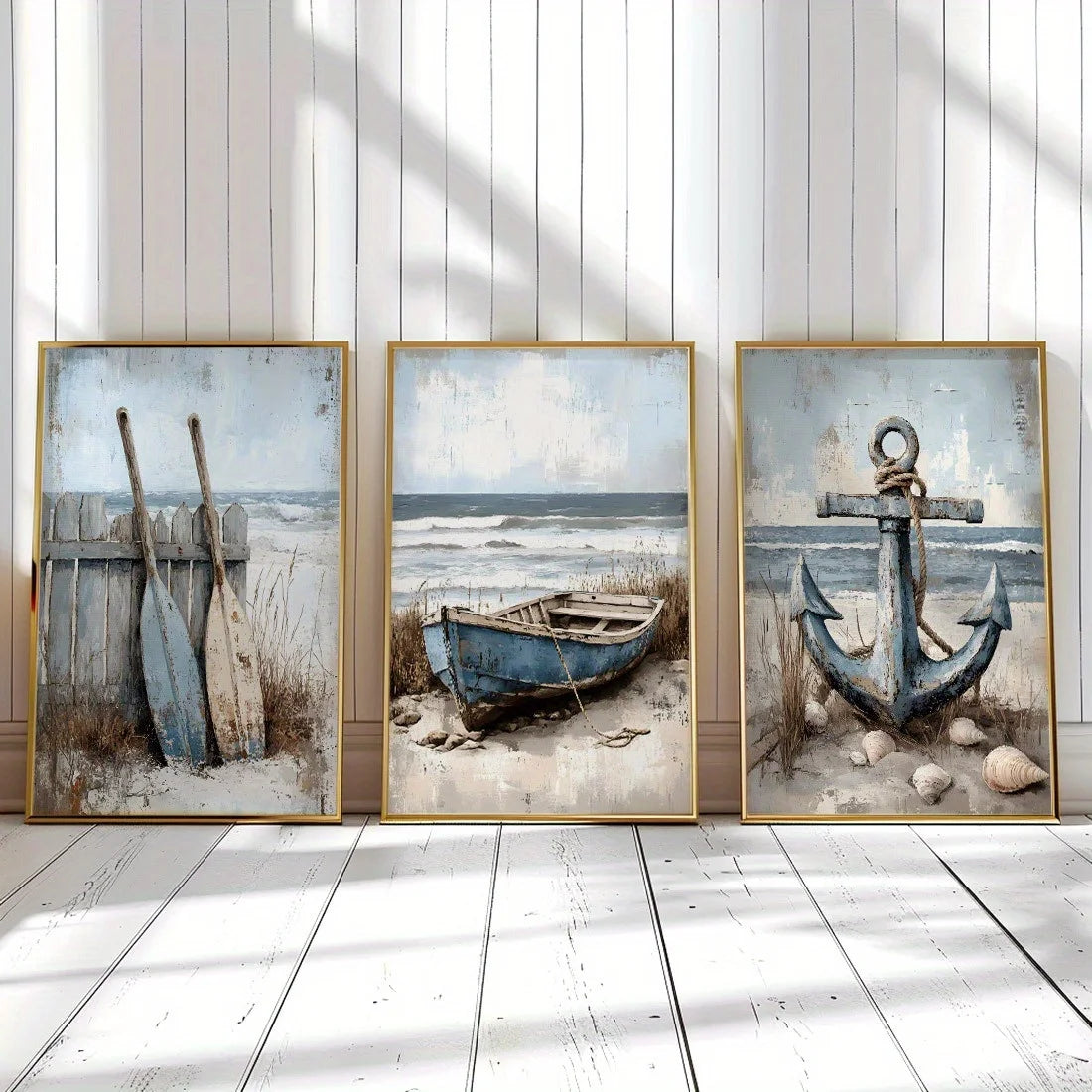Nautical Ocean Canvas Wall Art