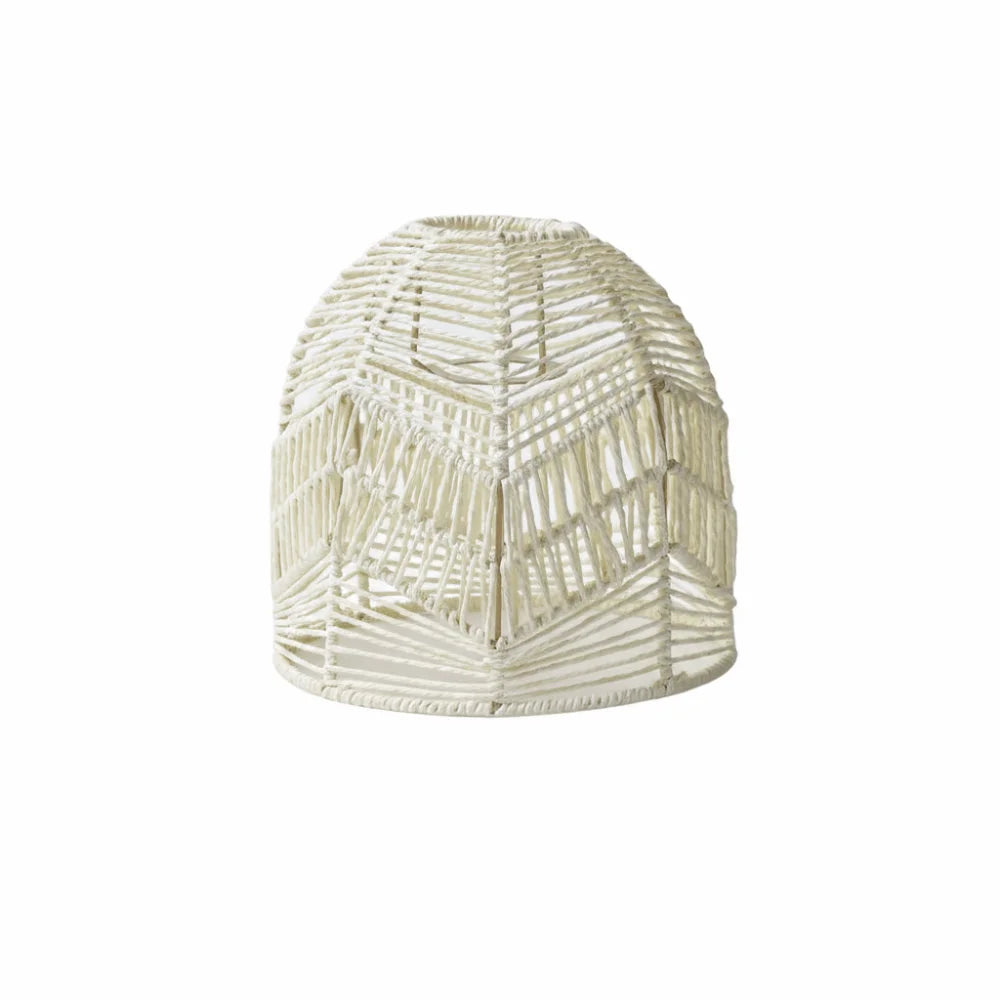 Woven Paper Rope Pendant Lampshade