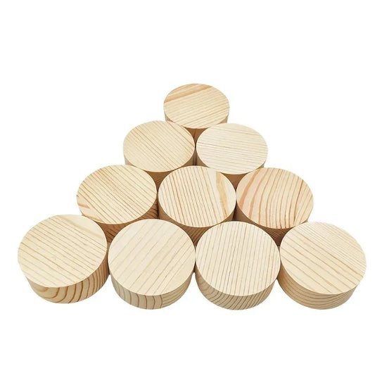 Unfinished Pine Wood Slices