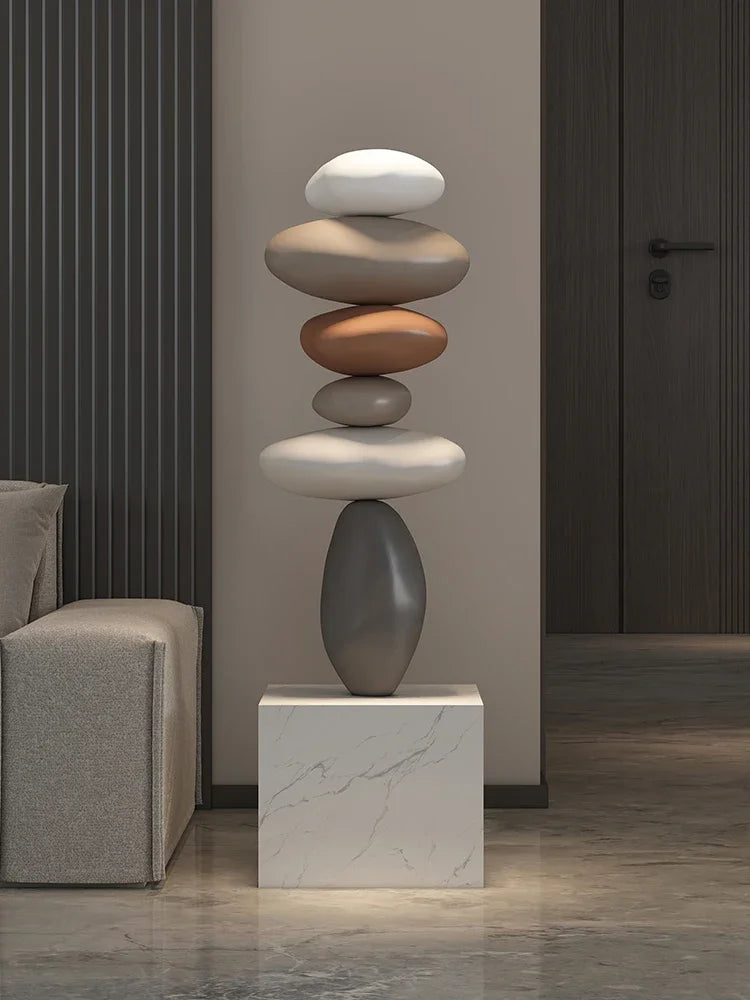 Large Creative Imitation Stone Floor Decoration