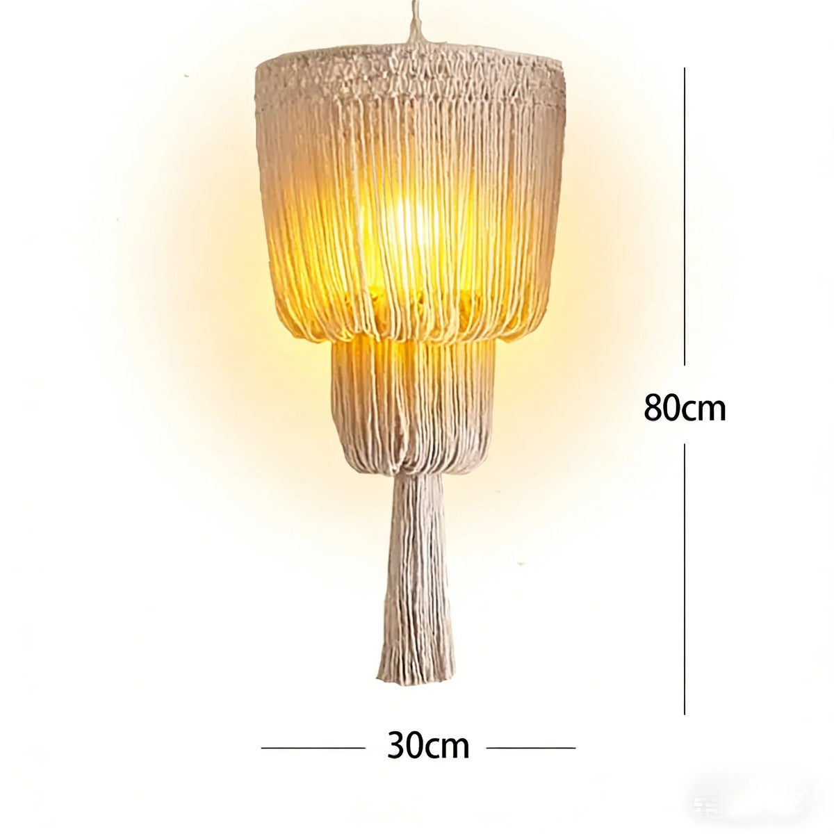 Cotton Rope Woven Lampshade