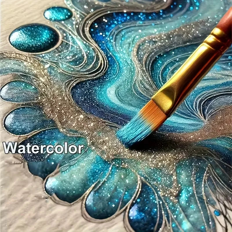 Metallic Watercolor Paint Set