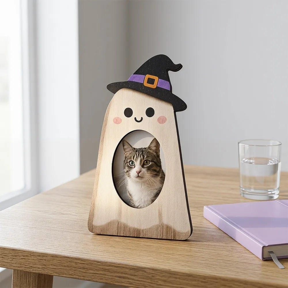 Halloween Ghost Picture Frame