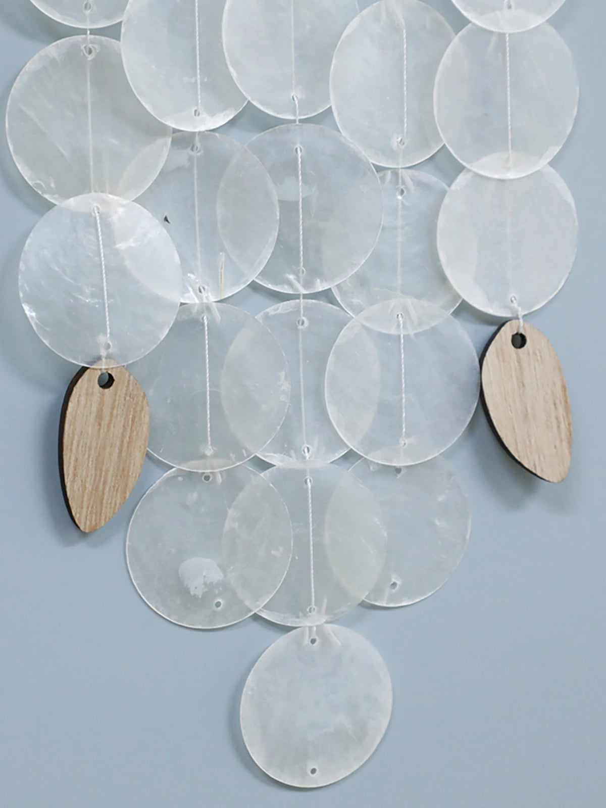 Handcrafted Turtle Capiz Shell Wind Chime