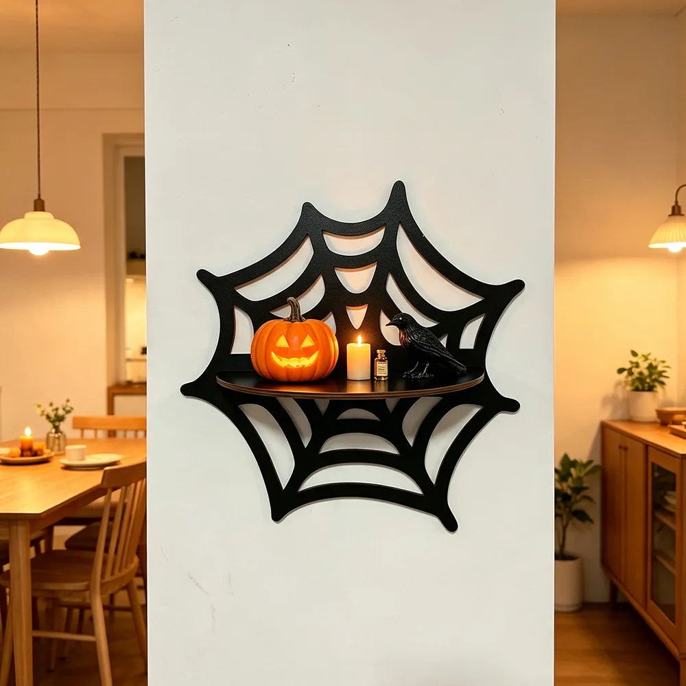 Halloween Wooden Wall Shelf