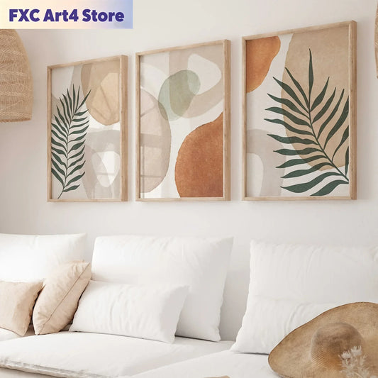 Abstract Canvas Print Set of 3