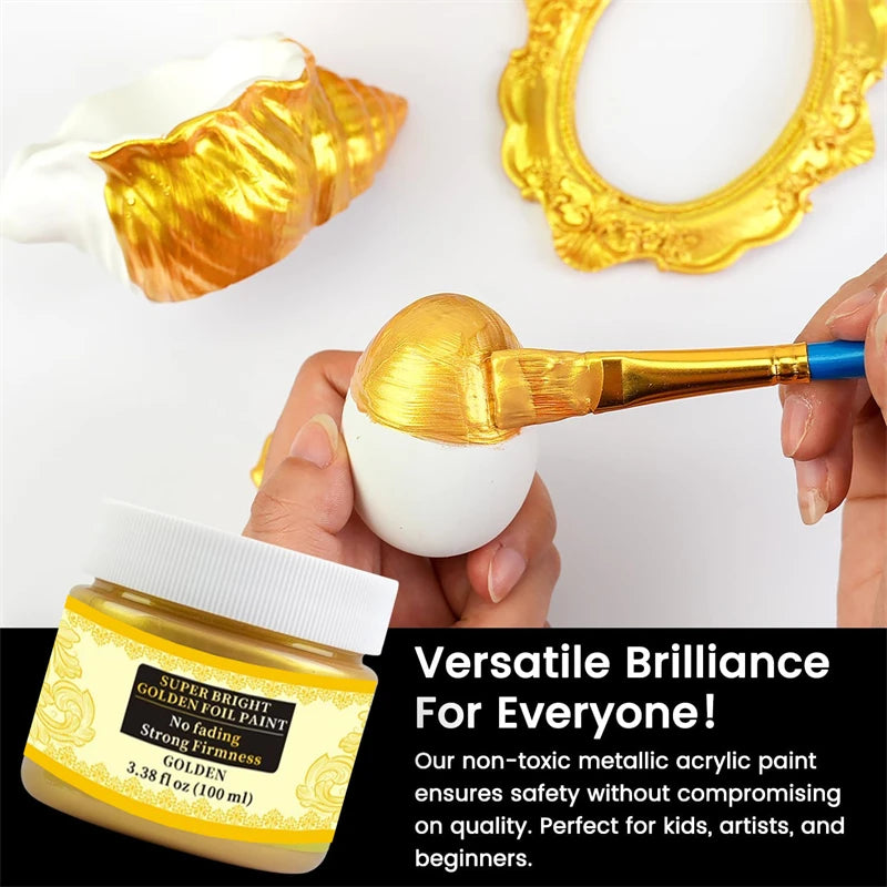 Metallic Acrylic Paint 100ml