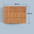 Solid Cherry Wood Wall-Mounted Retractable Coat & Hat Rack