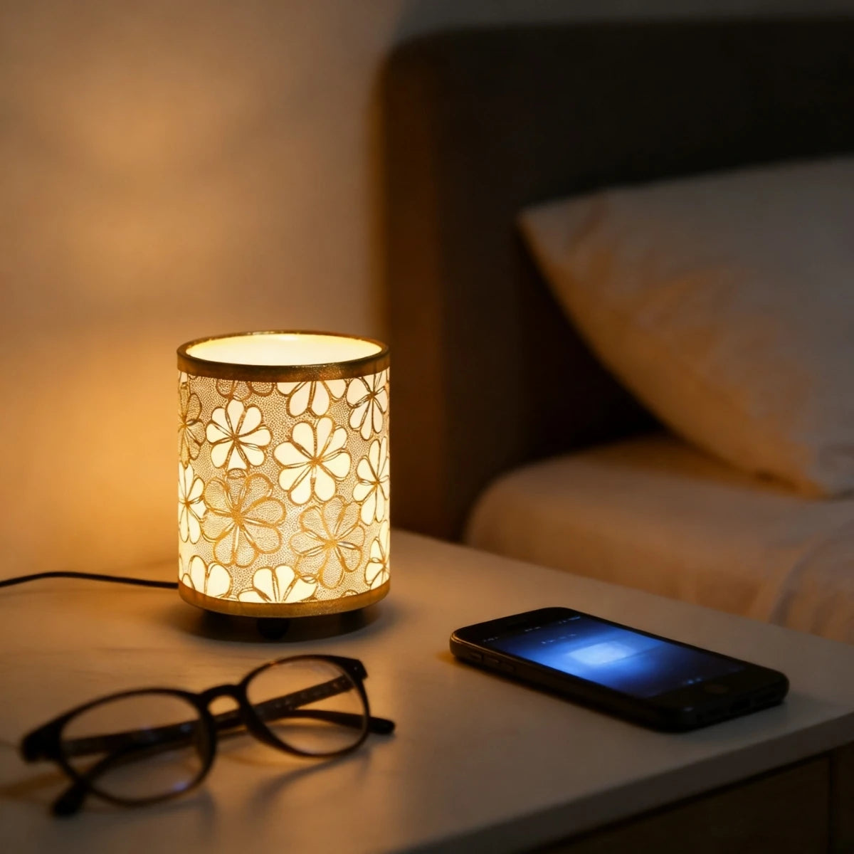 Vintage Rustic Table Lamp
