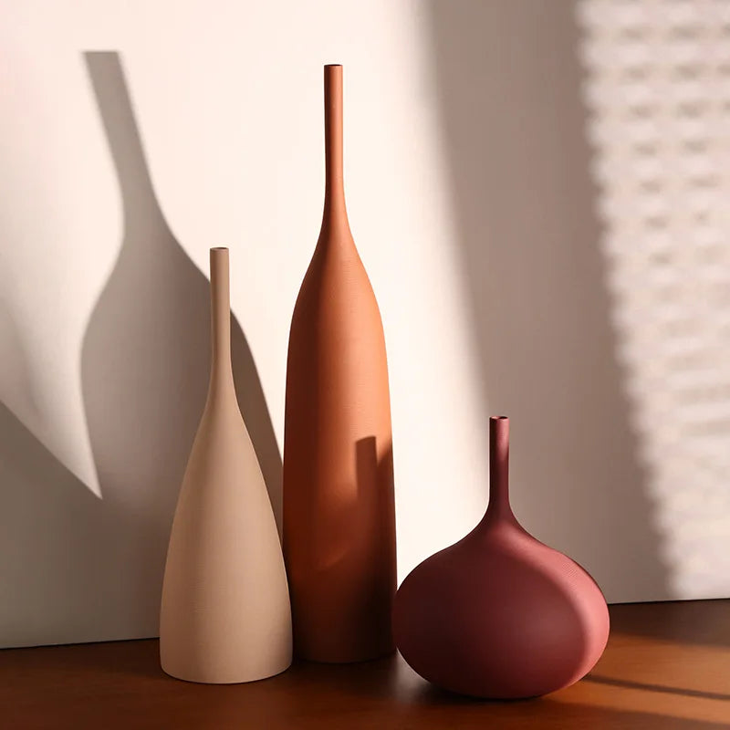 Vintage Brushed Vase
