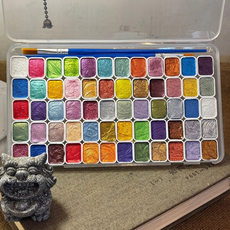 Metallic Watercolor Paint Set