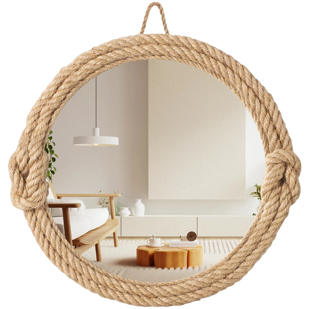 Nordic creative hanging wall mirror