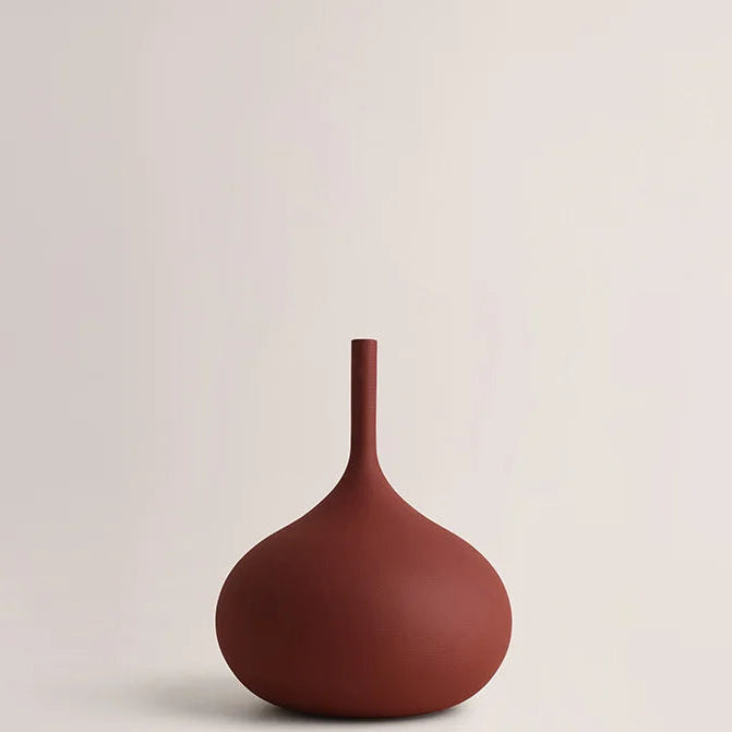 Vintage Brushed Vase