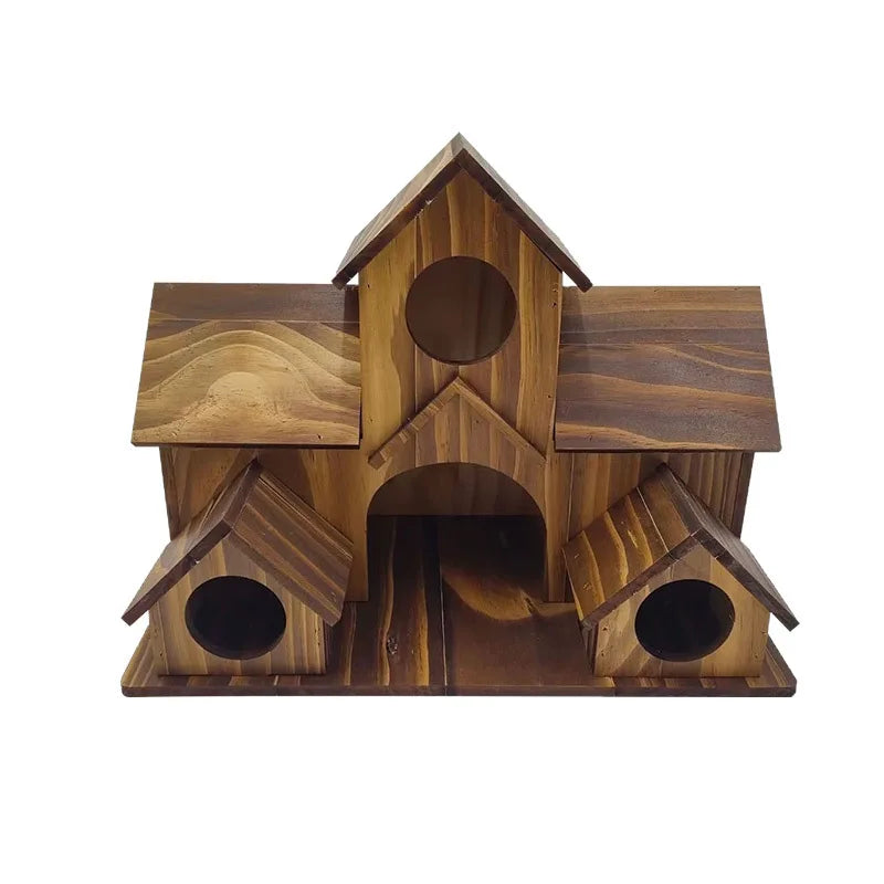 Rustic Wooden Birdhouse