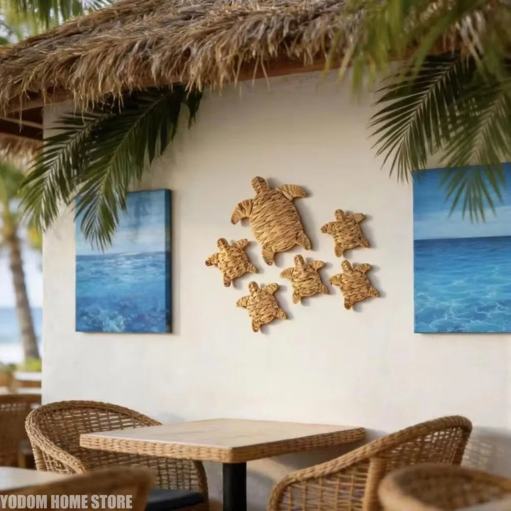 Crochet Sea Turtle Wall Hanging