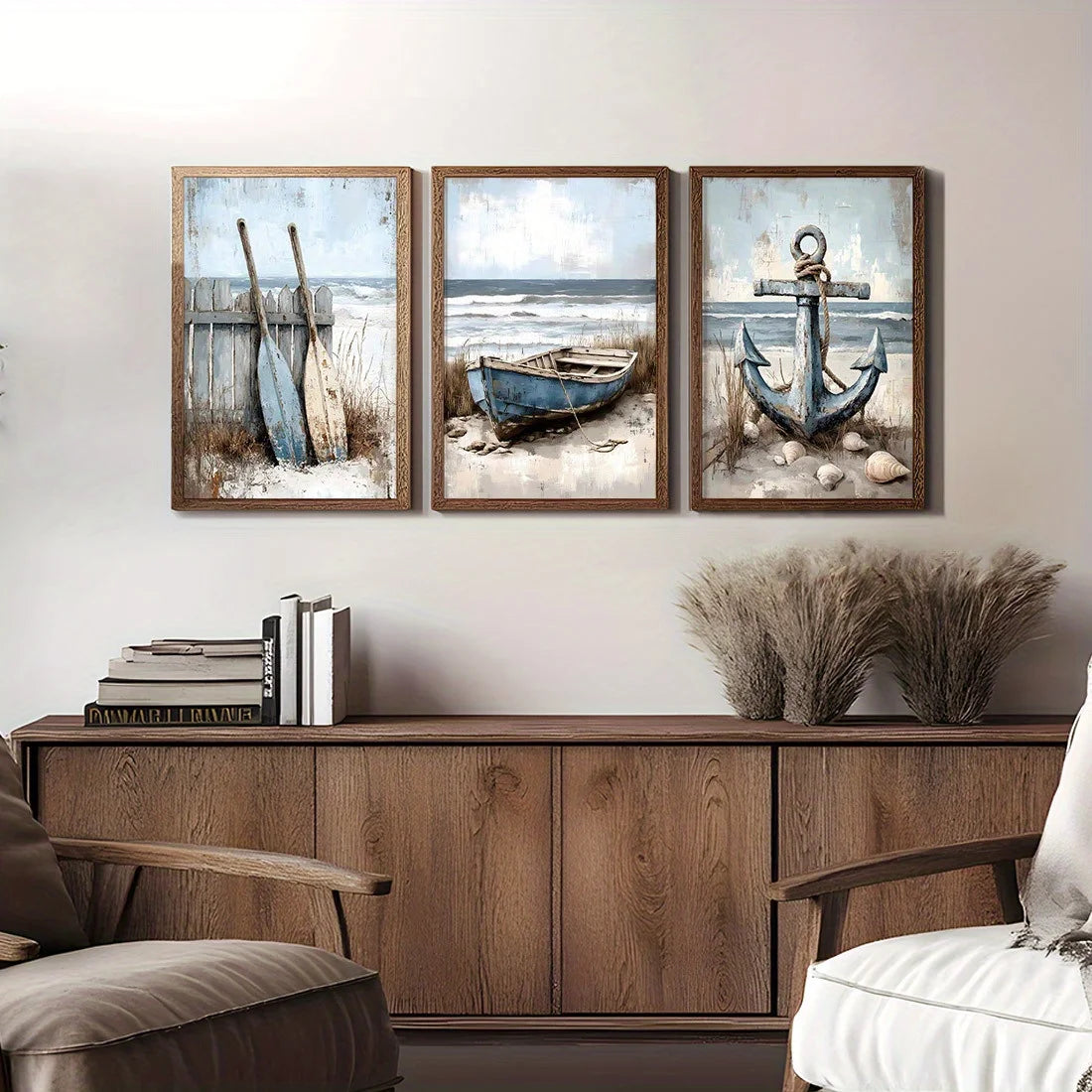 Nautical Ocean Canvas Wall Art