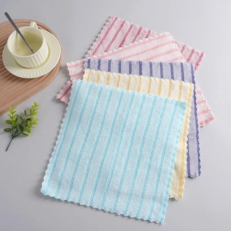 All Cotton Super Absorbent 5PCS Kitchen Cleaning Cloths