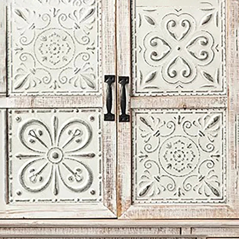Elegant Trendy Italian Minimalist Luxury Wonen Home Display Cabinet
