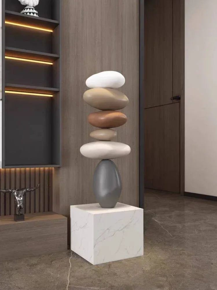 Large Creative Imitation Stone Floor Decoration