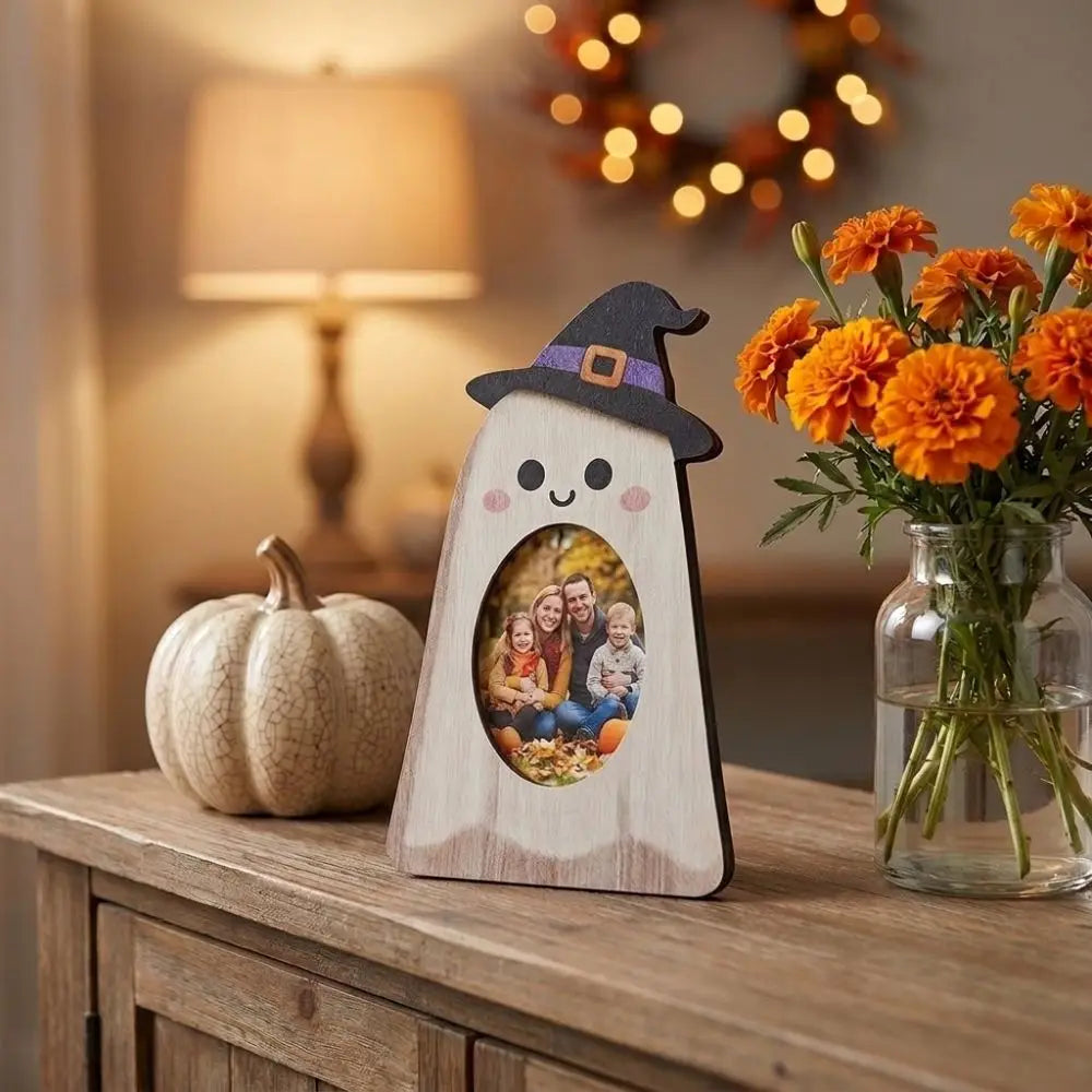 Halloween Ghost Picture Frame