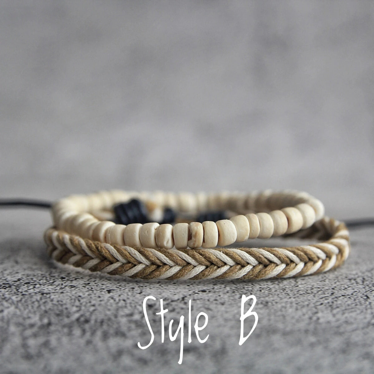 Boho Braided Bracelet Set