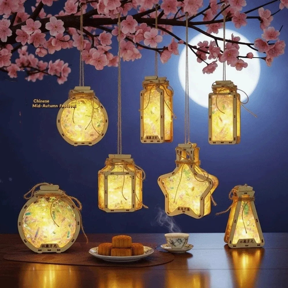 DIY Glowing Wishing Bottle  Lantern Kit