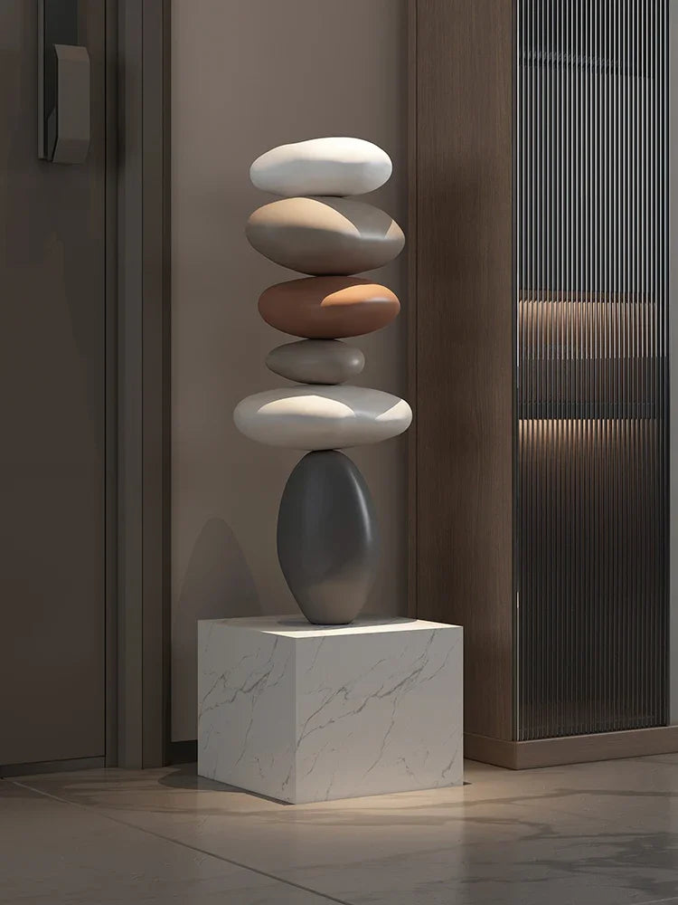 Large Creative Imitation Stone Floor Decoration