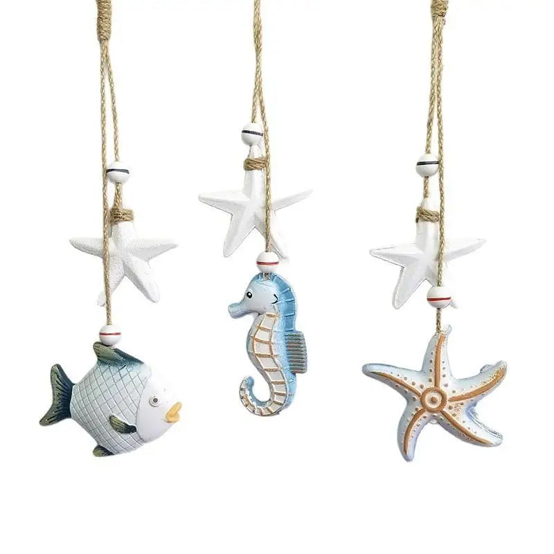 Handmade Wood Animal Wall Pendant