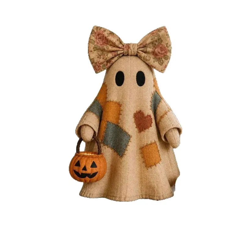 Halloween Patchwork Ghost