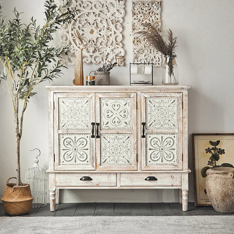 Elegant Trendy Italian Minimalist Luxury Wonen Home Display Cabinet