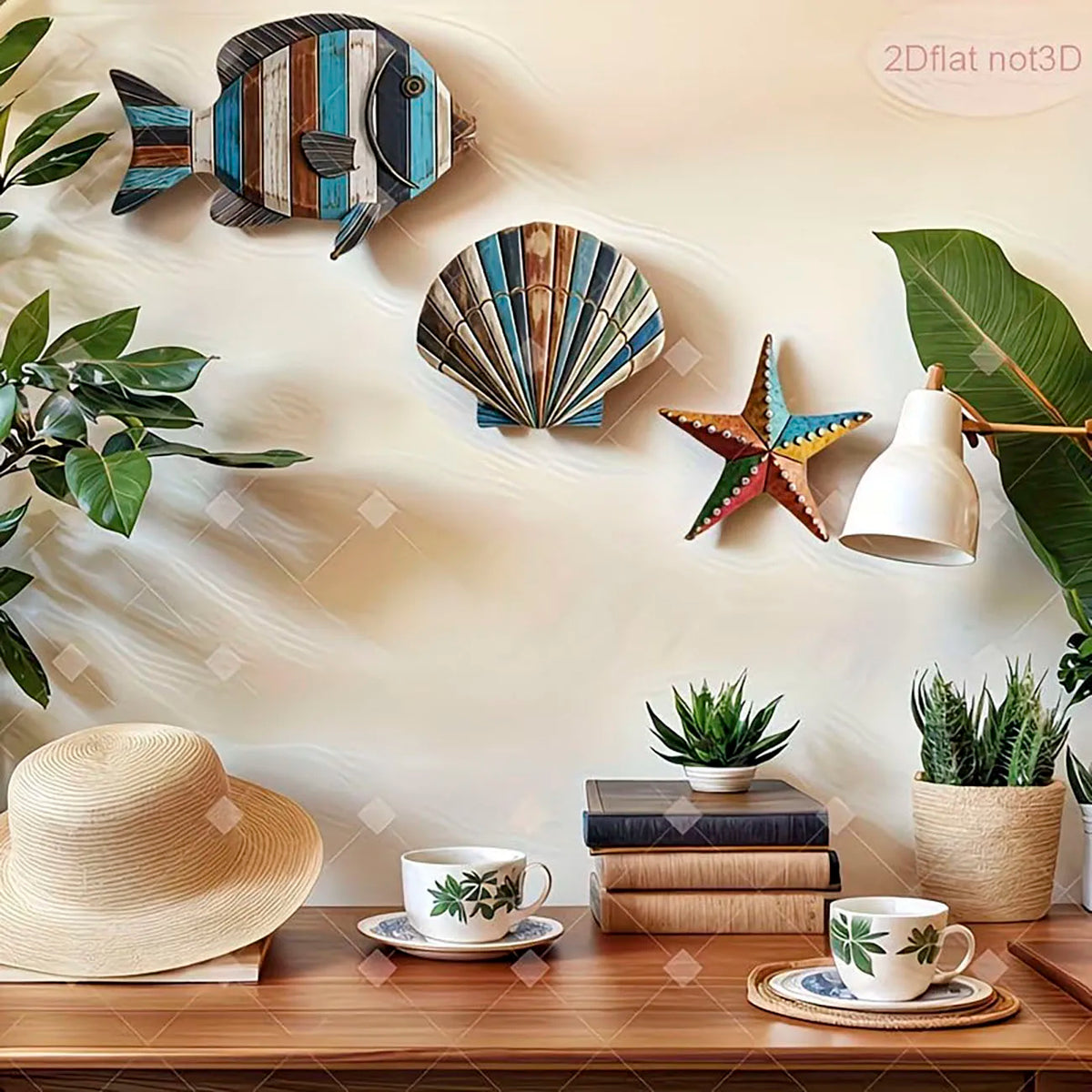Coastal Ocean Wall Decor Set