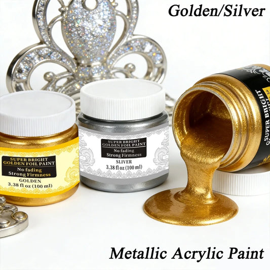 Metallic Acrylic Paint 100ml