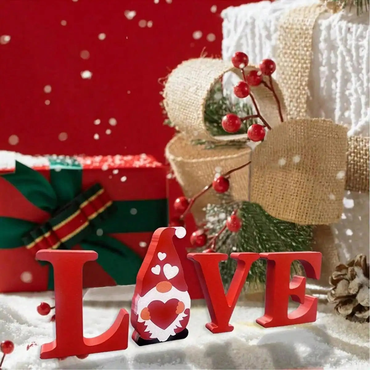 Wooden Love Sign Set