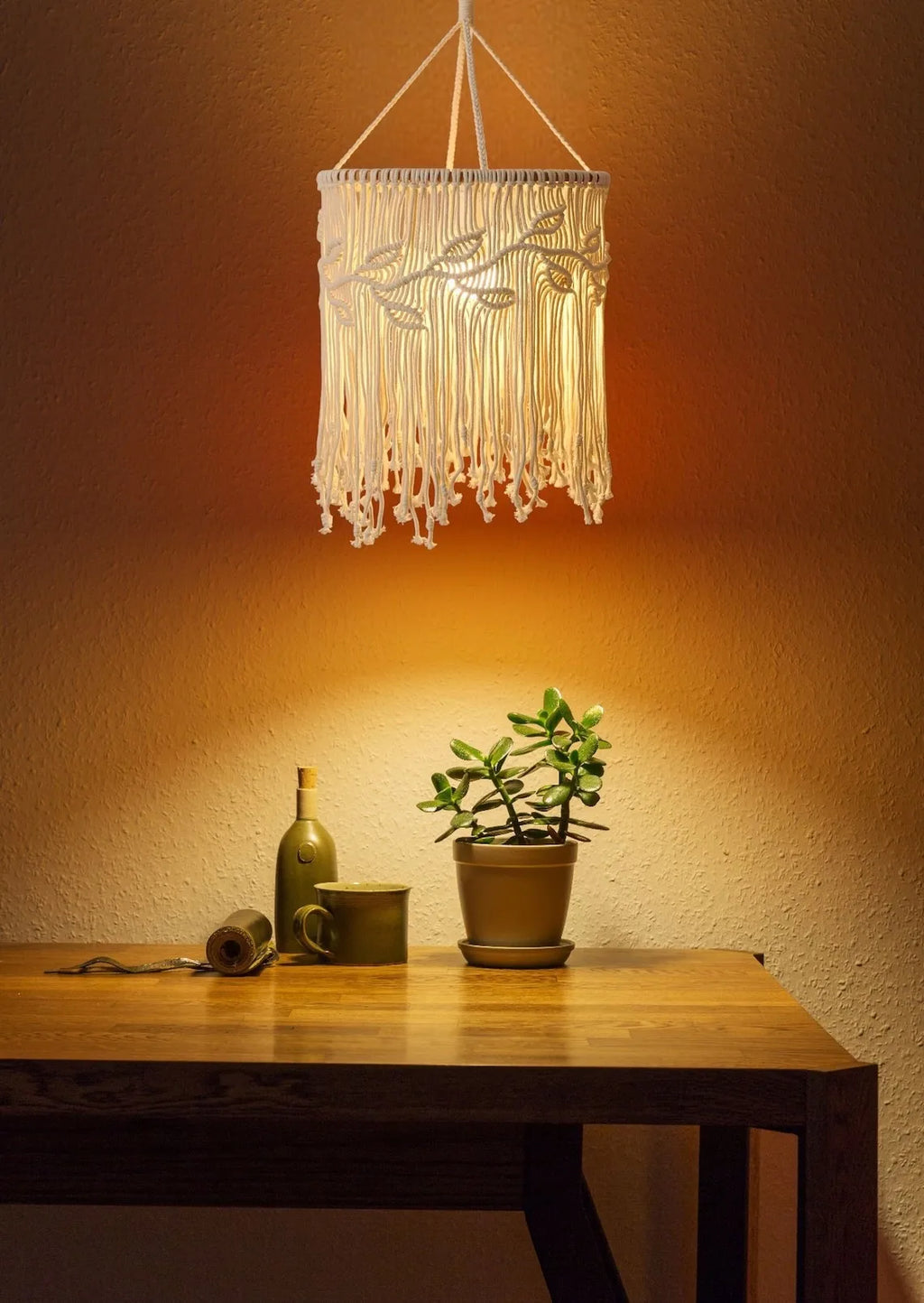 Cotton Rope Woven Lampshade