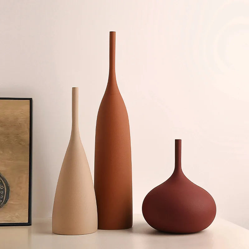 Vintage Brushed Vase