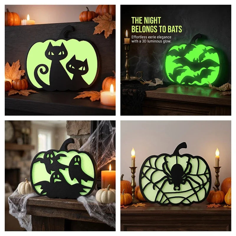 Halloween Pumpkin Desktop Decor