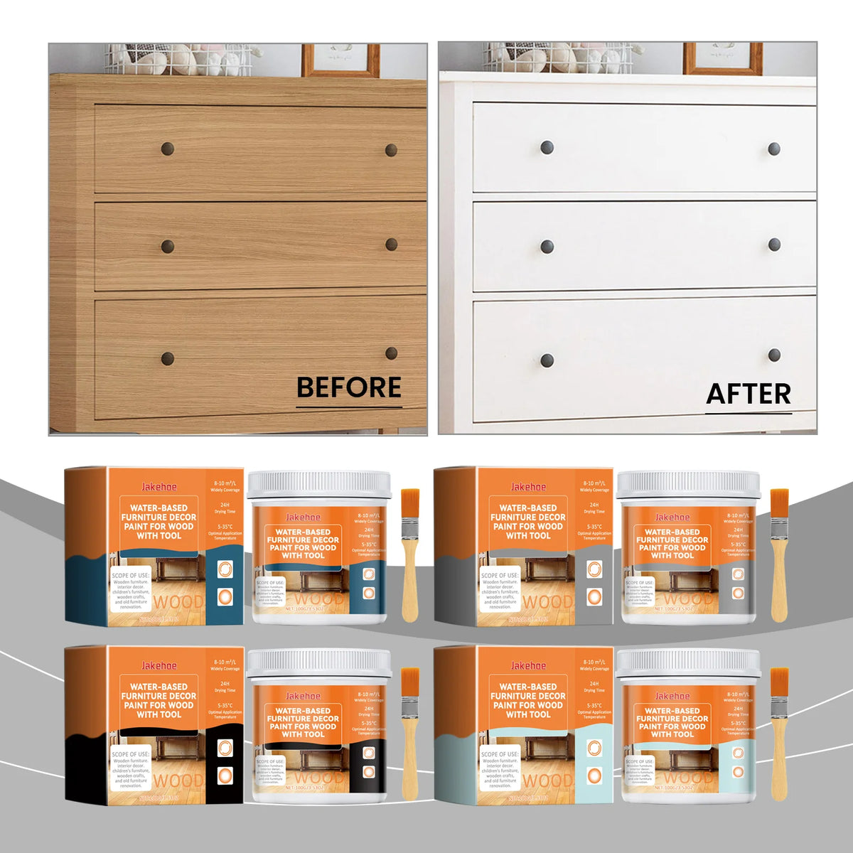 Water-Based Wood Furniture Paint